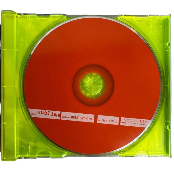 Sublime Greatest Hits CD 1999 Explicit Content Compilation Rock Reggae Pop Punk - Picture 4 of 8